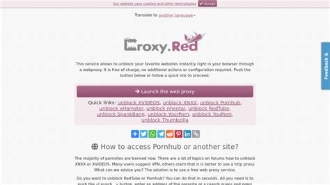 Unblock Xhamster, Pornhub etc. The Most Advanced Free Web .